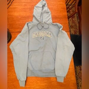 Boys UNC Large Tar Heels Carolina blue hoodie